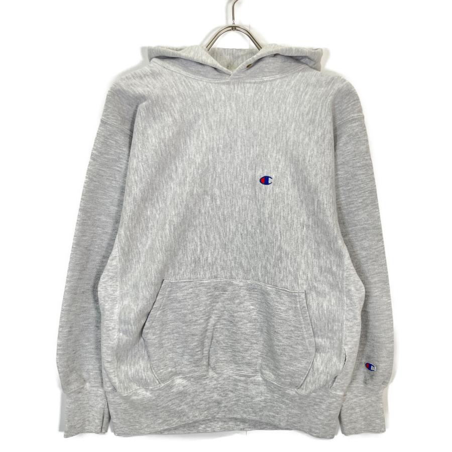 Champion（チャンピオン） 90's 刺繍タグ グレー 目あり リバース