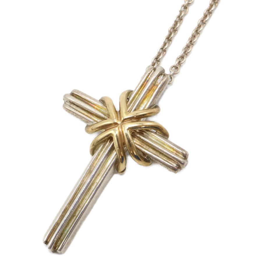 TIFFANY&Co.（ティファニー） 925 750 シグネチャークロス ネックレス
