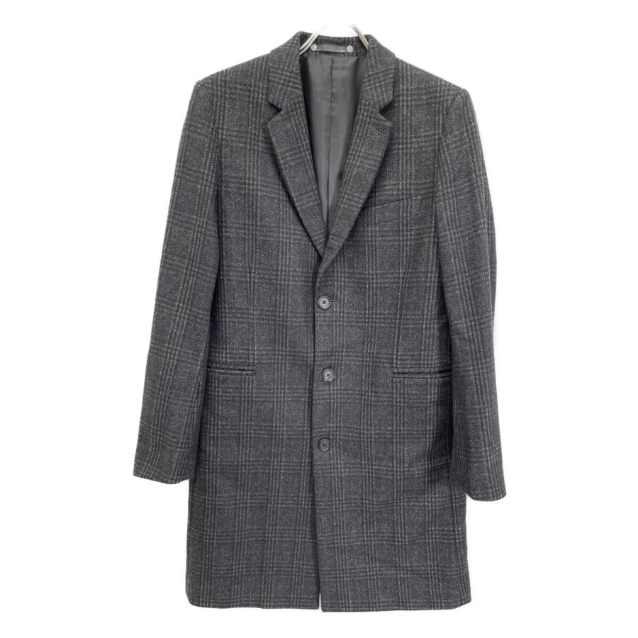 PS Paul Smith ピーエスポールスミス ブラック ウール混 チェック柄