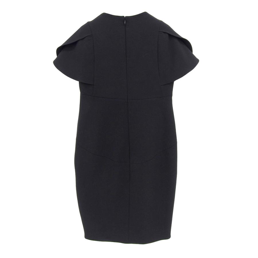 YOKO CHAN ヨーコチャン フレアスリーブ スリットライン ドレス