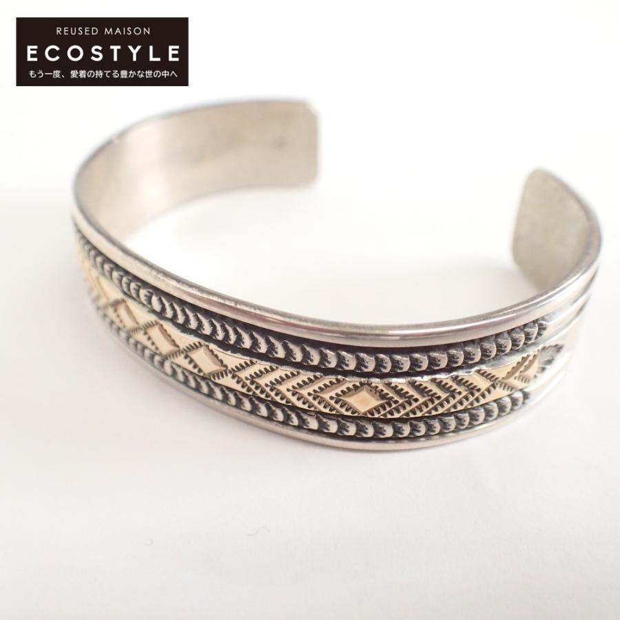 Bruce Morgan ブルース・モーガン 14K STERLING刻印 ナバホ族 スタンプ