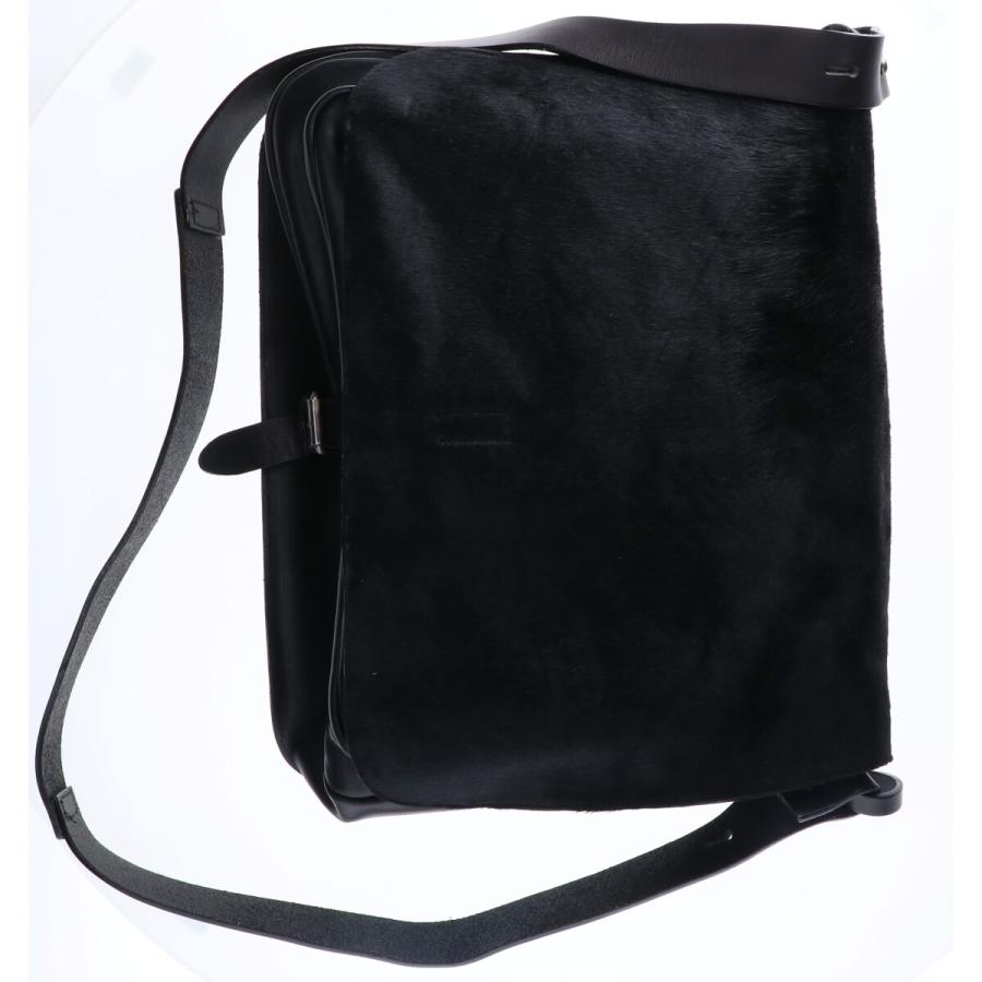 DRIES VAN NOTEN ドリスヴァンノッテン ホースハイド/ハラコフラップ