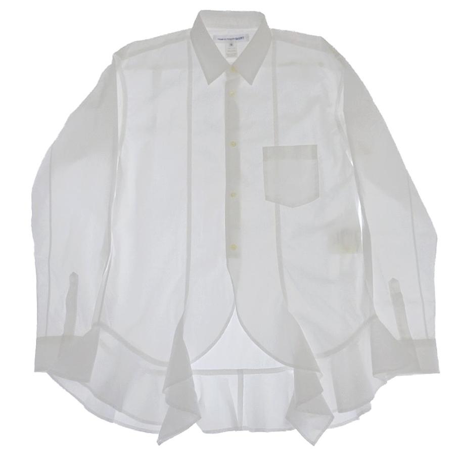 COMME des GARCONS SHIRT 美品 コムデギャルソンシャツ フリル