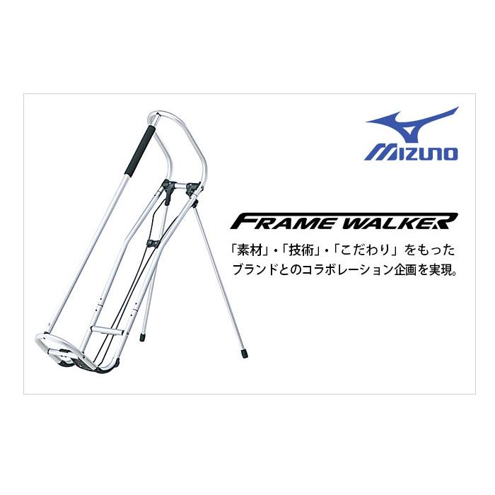 MIZUNO（ミズノ） オールレザー フレームウォーカー キャディバッグ