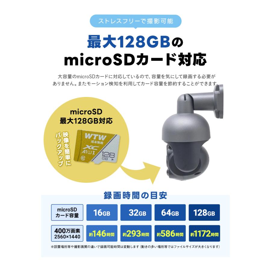 WTW 塚本無線 防犯カメラ 防犯カメラ アンテナ内蔵 1インチ 300万画素