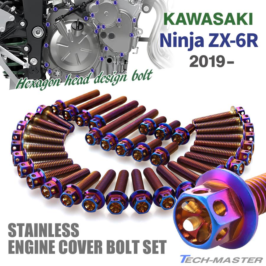 TECHーMASTER（テックマスター） ニンジャ ZX-6R Ninja エンジンカバー
