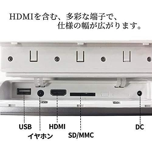 未使用品］ATLUS 10インチ防水ポータブルBDプレーヤー AL-W10PB