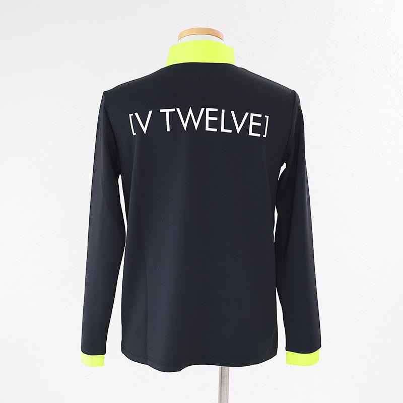 V12（ヴィ・トゥエルヴ） ヴィトゥエルブ TIP COLOR MOCK ゴルフ 長袖