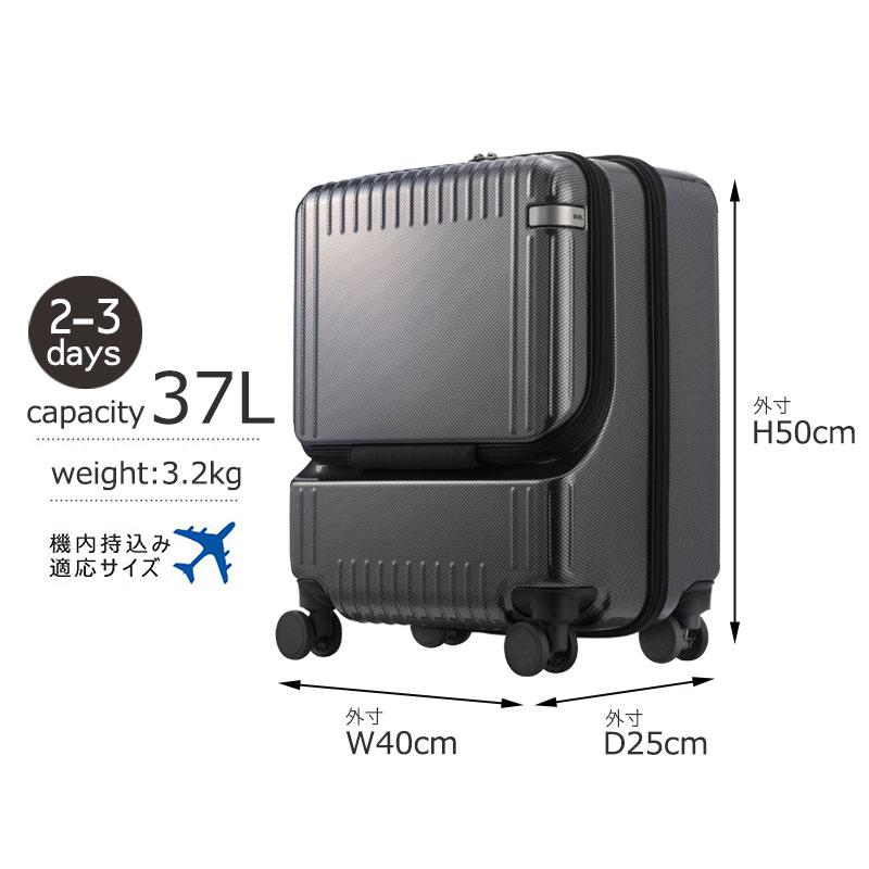Ace（エース） スーツケース パリセイド3-Z ジッパータイプ ACE 2-3泊