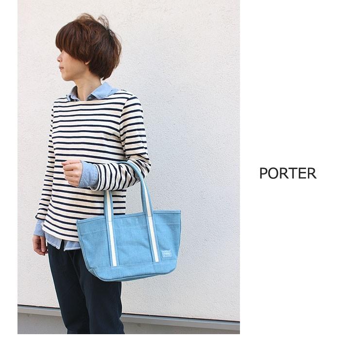 PORTER ポーター ポーターガール ボーイフレンドトート デニム トート