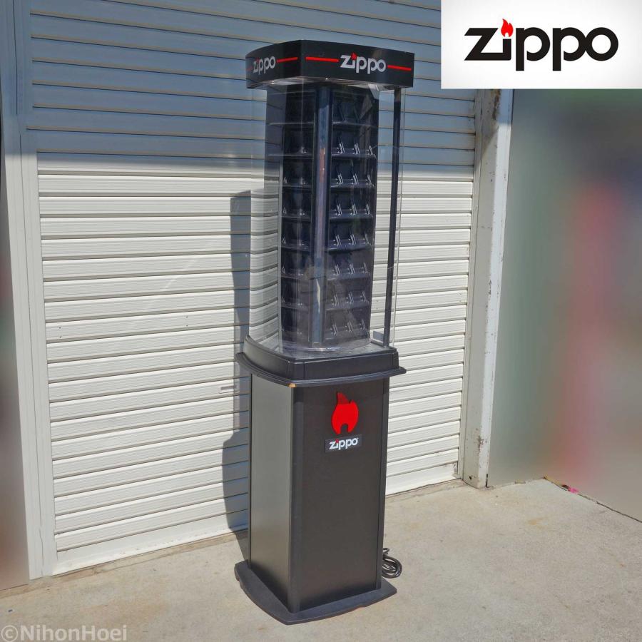 ZIPPO（ジッポー） ディスプレイ什器 コレクションケース 96個 ◇ 回転