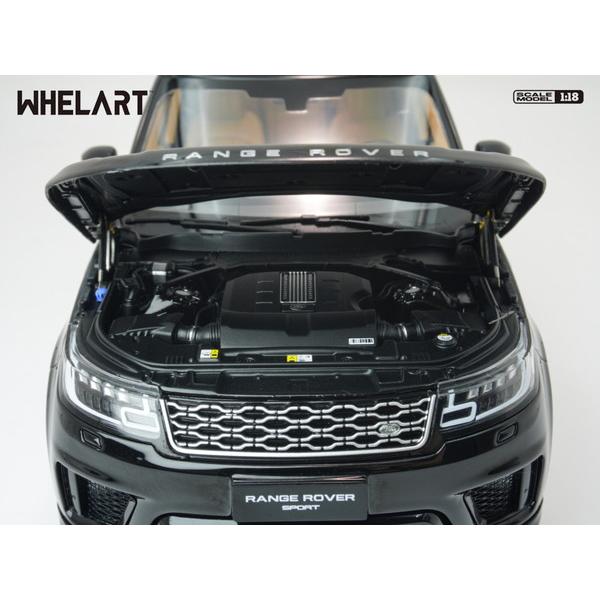 WHELART 1/18 レンジローバー スポーツ ブラック 完成品ダイキャスト