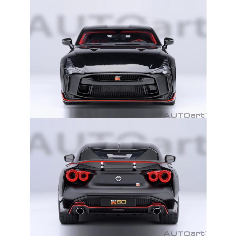 AUTOart 1/18 NISSAN GT-R50 by ITALDESIGN (ブラック/マット