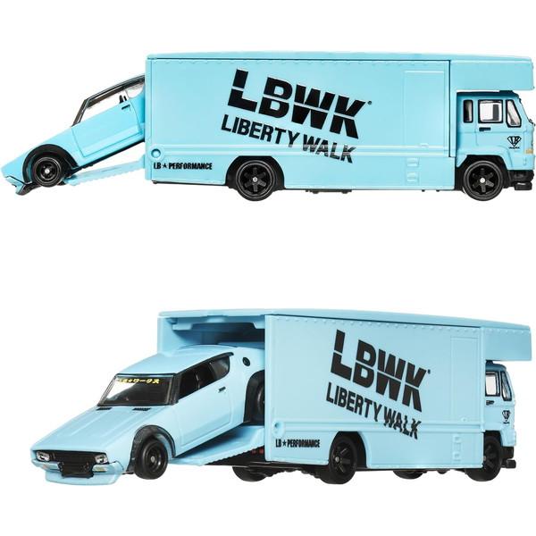 ホットウィール(Hot Wheels) チームトランスポート アソート 4台セット