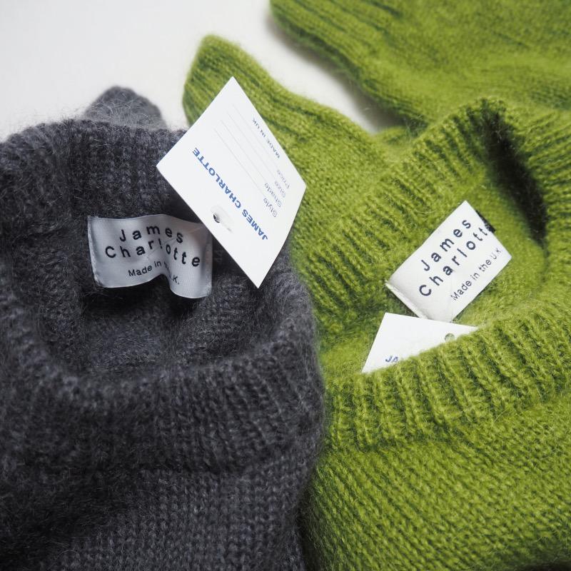 JAMES CHARLOTTE ジェームスシャルロット クルーネックモヘアセーター