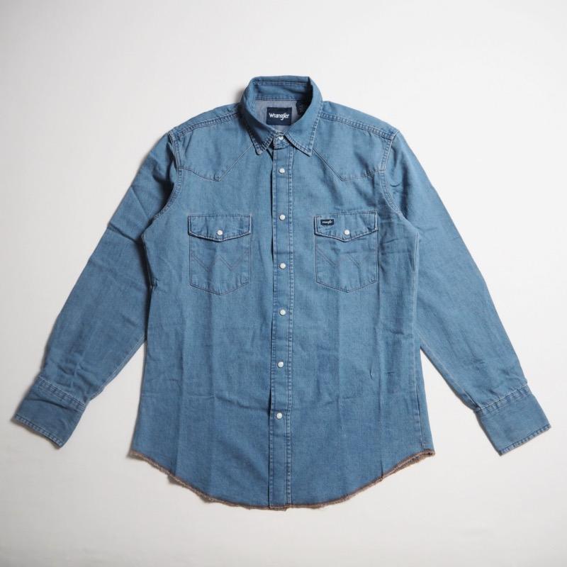 Wrangler（ラングラー） デニムウエスタンシャツ 70127SW / STONE WASH