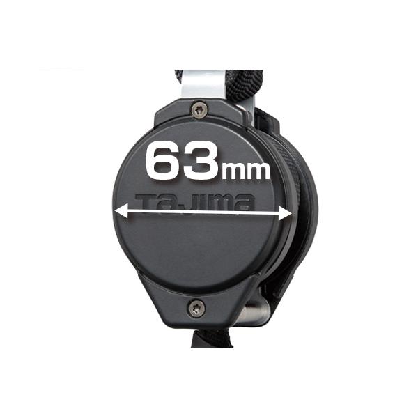 Tajima（タジマ） ハーネス用ランヤード 巻取式ダブル VR150L ダブルL8