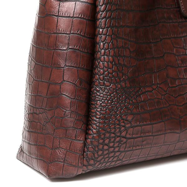 beau dessin（ボーデッサン） クロコ 型押し トートバッグ メンズ 本革