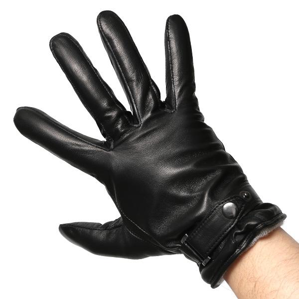 KURODA（クロダ） 手袋 メンズ レザー スマホ対応 イタリーラム