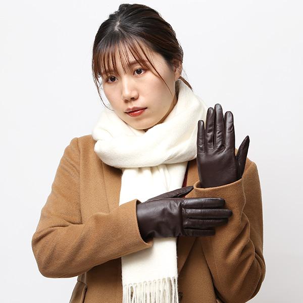 KURODA（クロダ） 【スマホ対応】 手袋 レディース レザー グローブ 冬