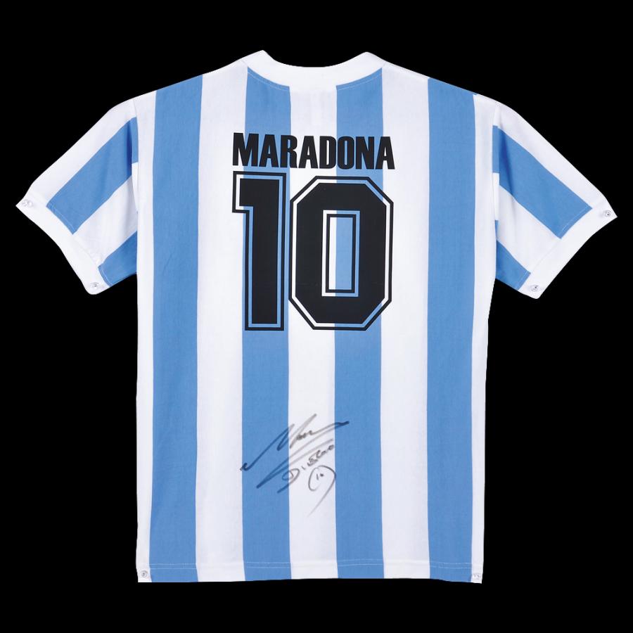 神の手 マラドーナ 「直筆 サイン入り ユニフォーム 」 アルゼンチン