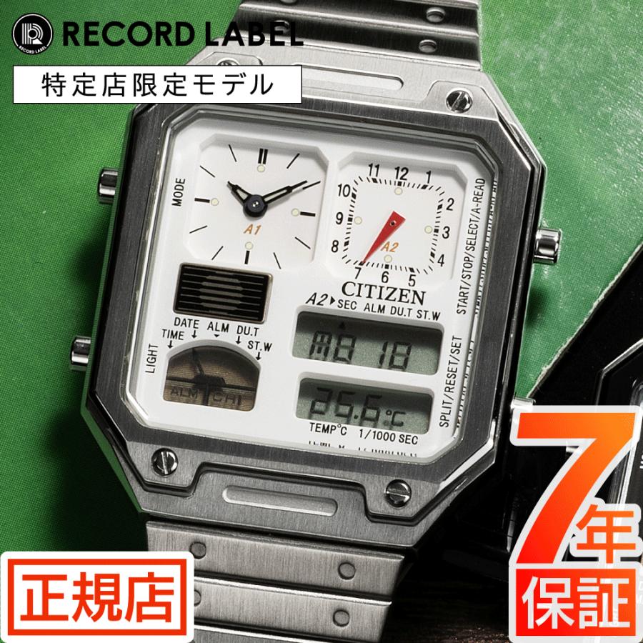 RECORD LABEL シチズン サーモセンサー 腕時計 CITIZEN THERMO SENSOR