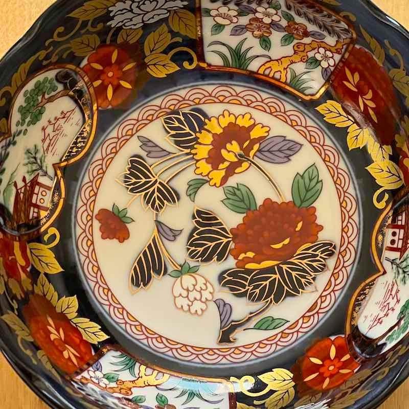 金彩牡丹 5.5寸鉢 中鉢 取り鉢 おしゃれ 鉢 ボウル 美濃焼 日本製 食器
