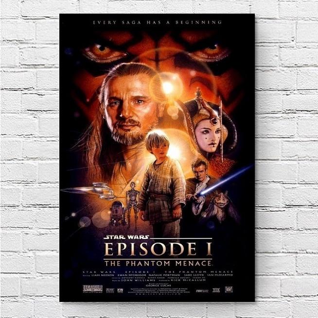 スターウォーズ 映画ポスター エピソード 1 ファントムメナス US版 24
