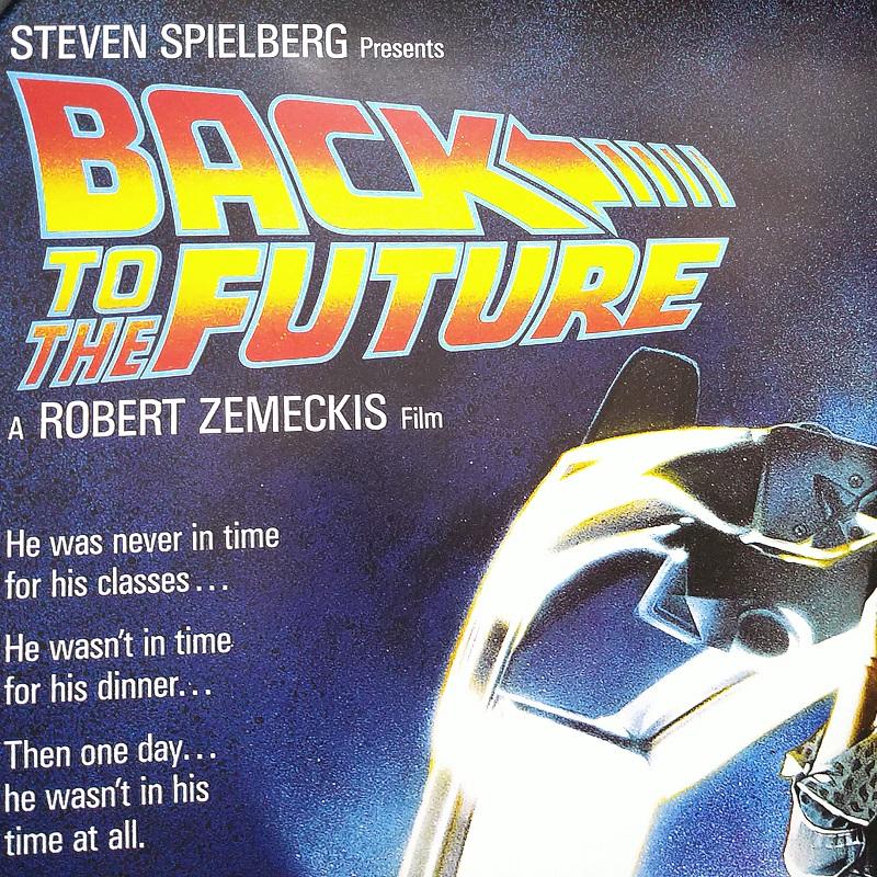 バックトゥザフューチャー 映画ポスター US版 24×36インチ (61×91.5cm