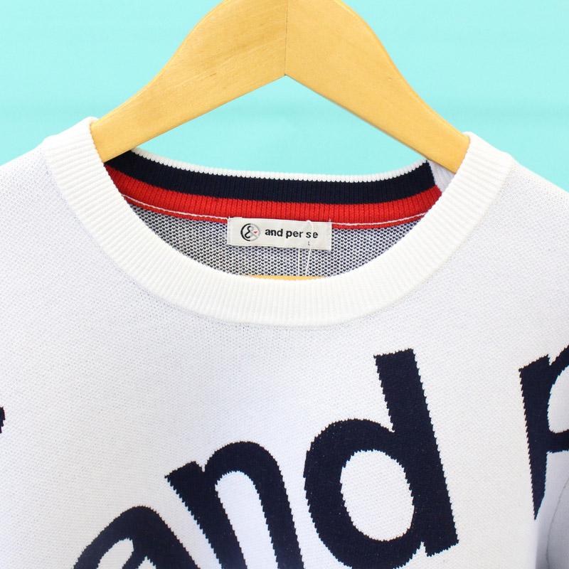 and per se（アンパスィ） ゴルフウェア メンズ ニットセーター