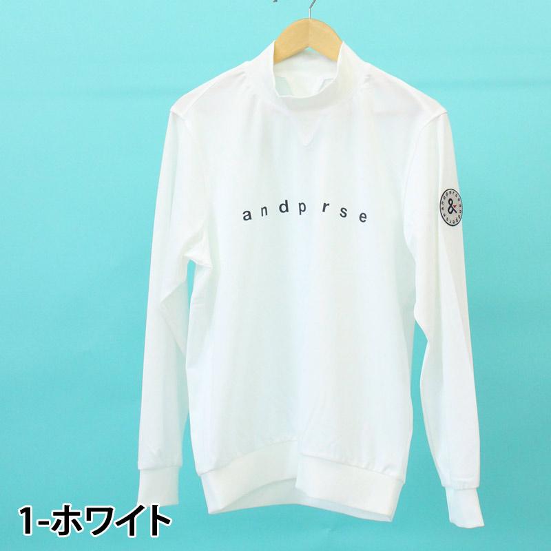 and per se（アンパスィ） ゴルフウェア メンズ トレーナー モック