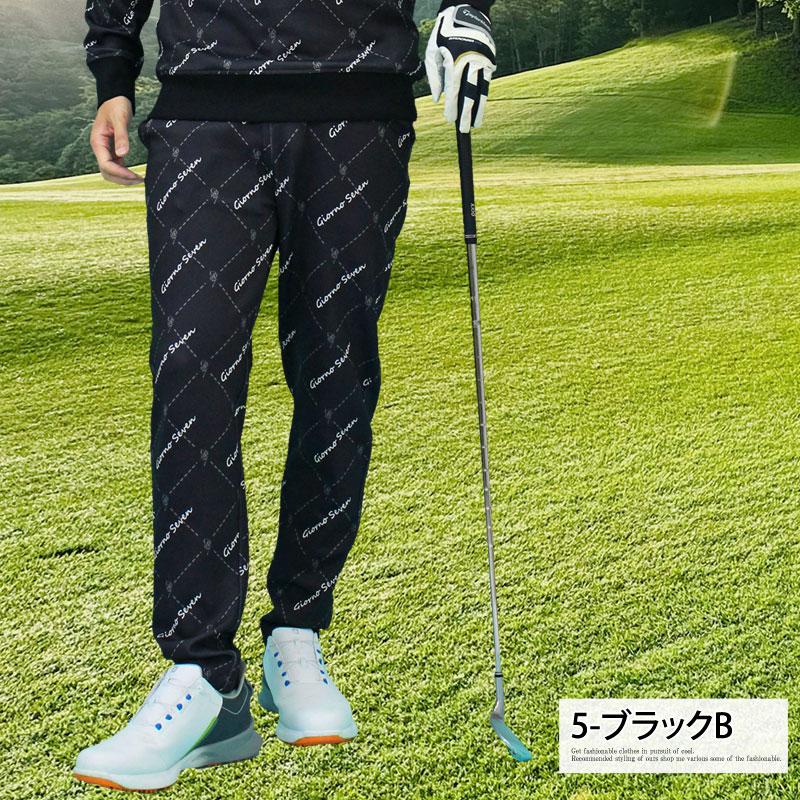 ゴルフパンツ メンズ ゴルフウェア GIORNO SEVEN ジョルノセブン 総柄