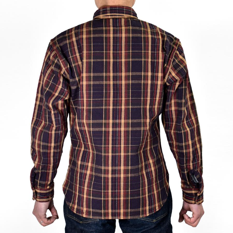 DELUXEWARE（デラックスウエア） ネルシャツ JAPAN ANTIQUE COLOR 長袖