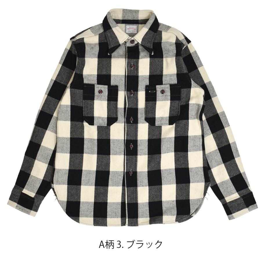 WAREHOUSE（ウエアハウス） ネルシャツ Lot 3104 FLANNEL SHIRTS A柄 B
