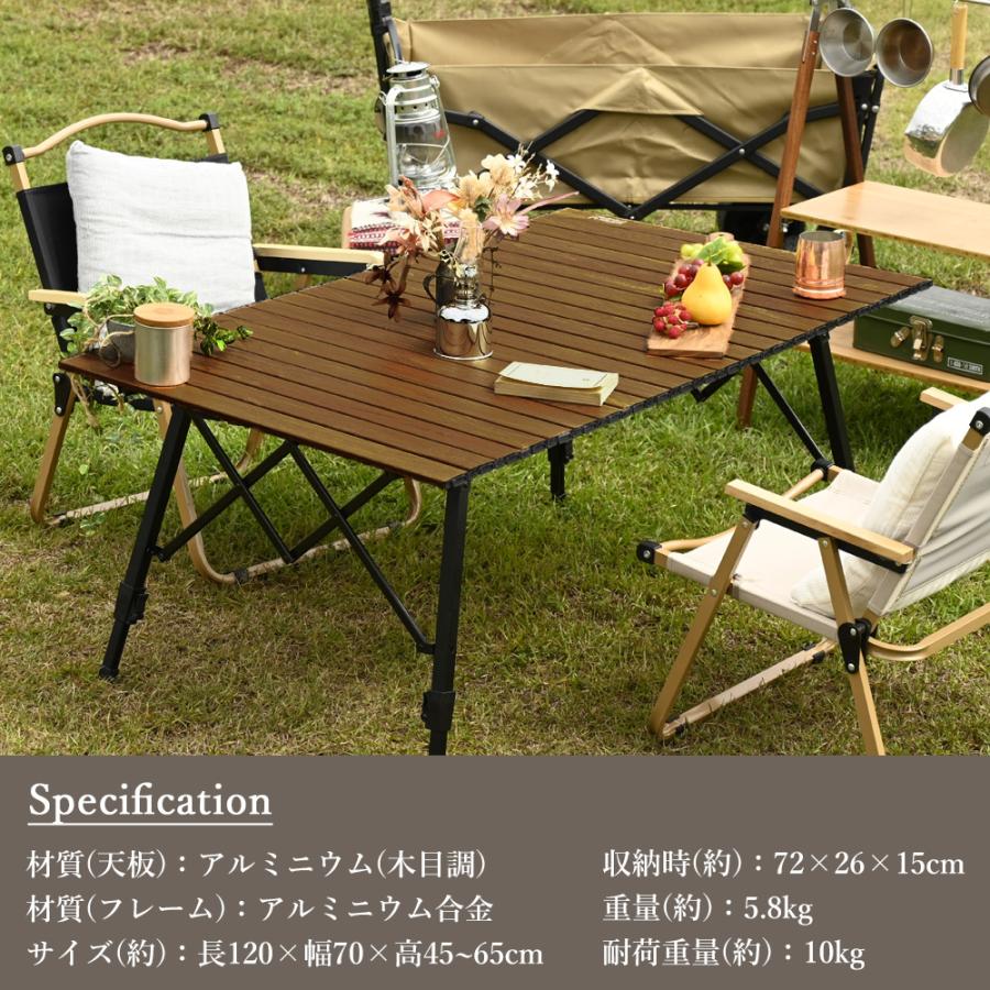 WAKU FIMAC waku fimac 120×70 アウトドアテーブル キャンプテーブル