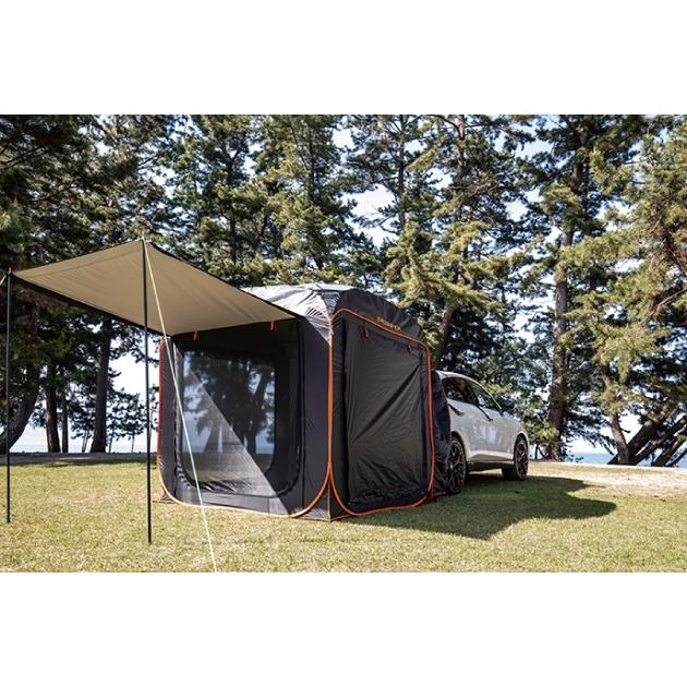 CROSS-LX】 カー + リビング ポップアップテント #クルマに連結できる