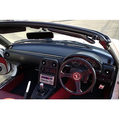 ロードスター NA6CE/NA8C ダッシュボードカバー 材質：FRP製（黒ゲル