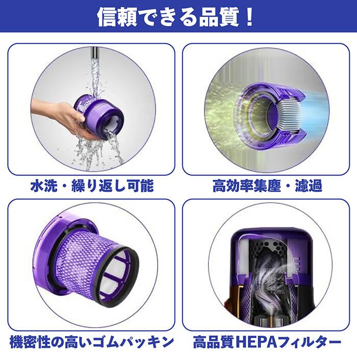 Dyson ダイソン 掃除機フィルター V11 SV14 SV15 SV22 V15 シリーズ