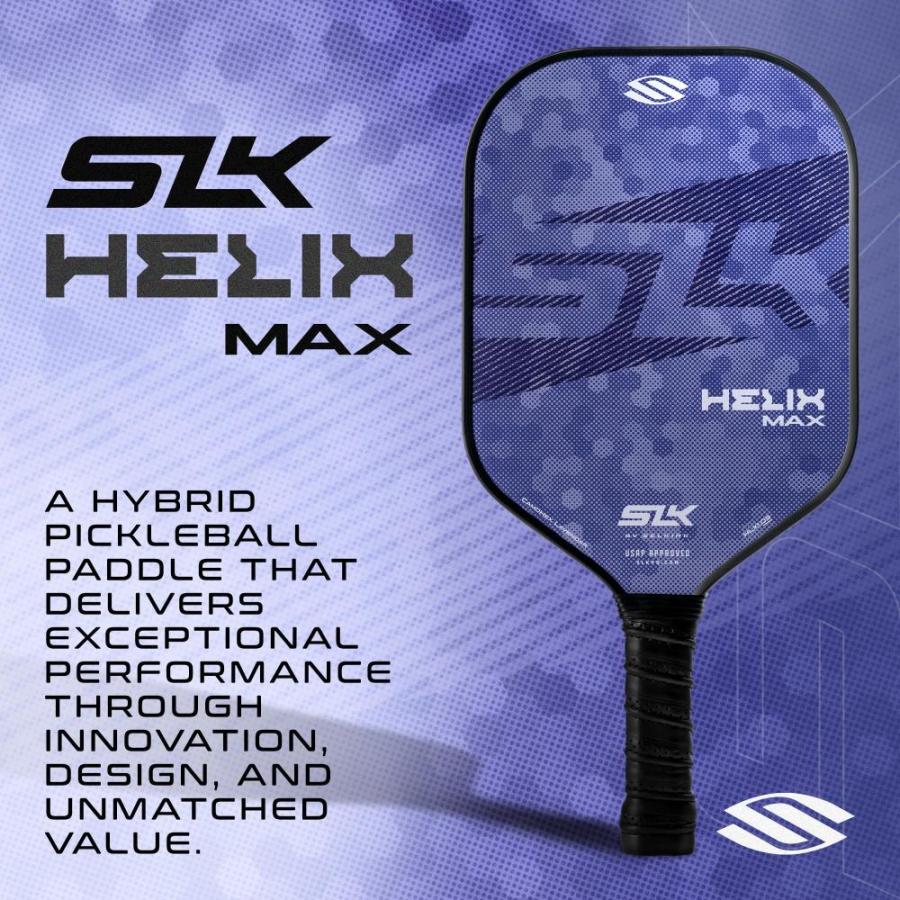 2024 SLK Helix Pro ピックルボールパドル | カーボンファイバー