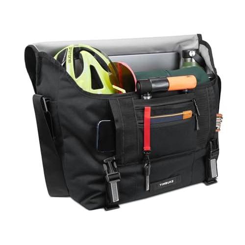 Timbuk2 フライトクラシックメッセンジャーバッグ, ジェットブラック
