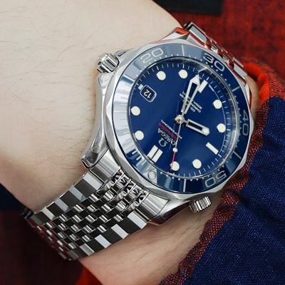 20mm メタル時計バンド ステンレススチール アステロイド ブレスレット