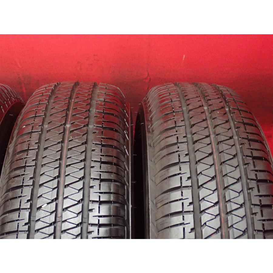 タイヤ4本 195/80R15 96S ブリヂストン デューラー H/T684II 9分山