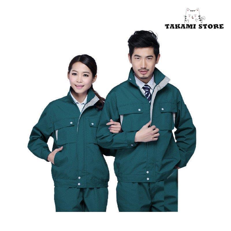 作業着 作業服 秋冬用 ジャケット 8カラー セットアップ メンズ