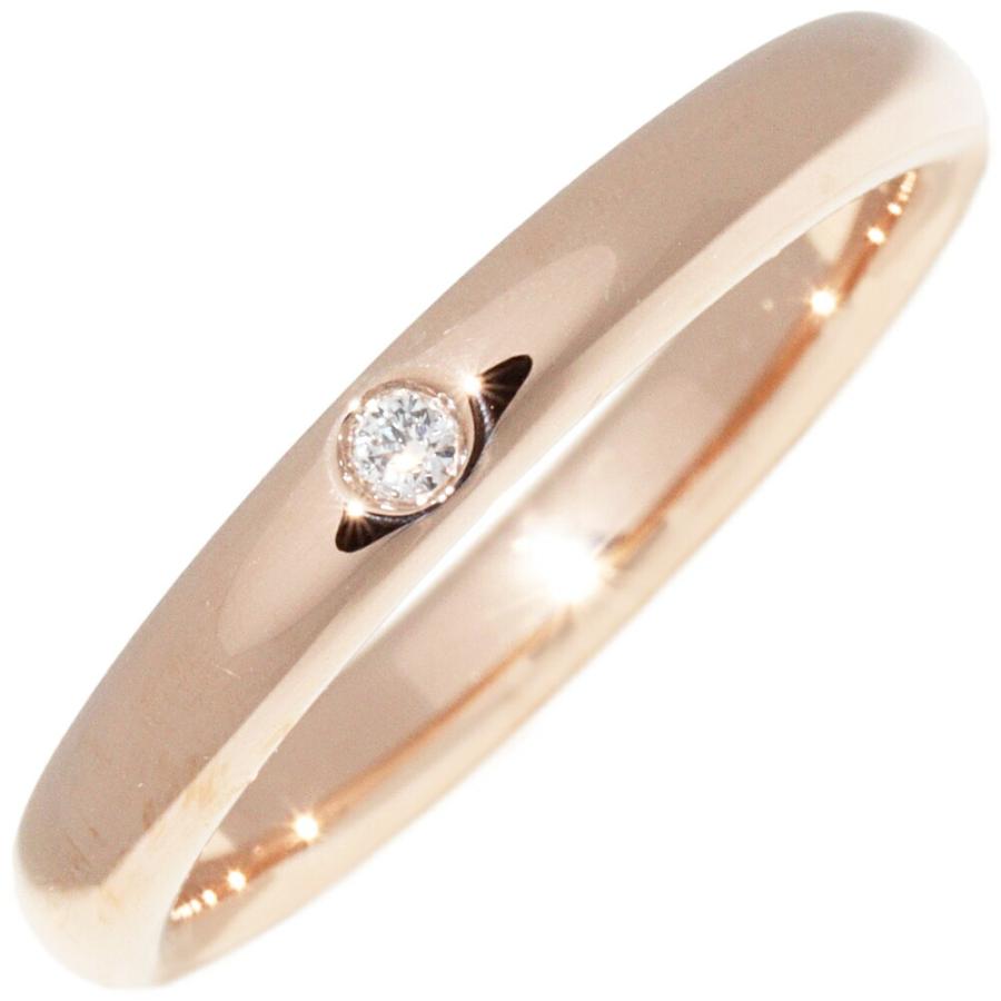 ティファニー 指輪 K18PG ダイヤ1P(0.02ct) エルサペレッティ