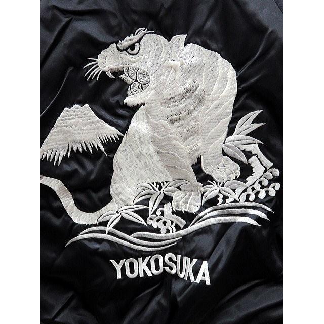 スカジャン 白虎 日本製本格刺繍のスカジャン : takafuku1915 - 通販