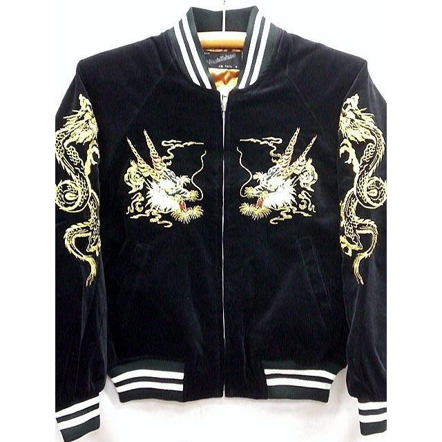 スカジャン 新龍刺繍 別珍 日本製本格刺繍 : takafuku1915 - 通販