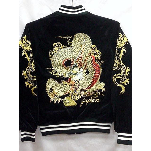 スカジャン 新龍刺繍 別珍 日本製本格刺繍 : takafuku1915 - 通販