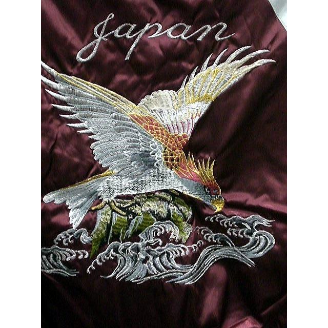 スカジャン 波鷹刺繍 日本製本格刺繍 : takafuku1915 - 通販 - Yahoo