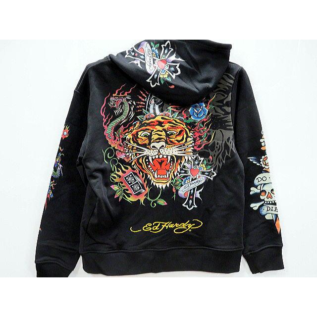 Ed Hardy 裏毛フルZIPパーカー エド ハーディー : takafuku1915 - 通販