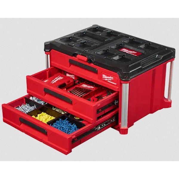 Milwaukee（ミルウォーキー） PACKOUT(パックアウト) 3段引き出し式